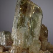 Diopside - gemmy crystals on matrix