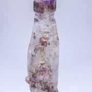 Quartz scepter (variety amethyst)