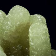 Prehnite Cast After Anhydrite