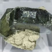 Fluorapatite with Calcite and Pyrite
