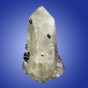 Quartz (doubly-terminated) with Cassiterite