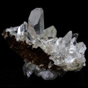 Quartz + Limonite.