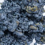 Acanthite (Se-bearing) with Pyrite