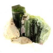 Tourmaline Elbaite + Muscovite.