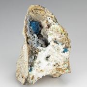 Veszelyite with Hemimorphite