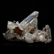 Quartz + Limonite.