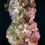 Opal var. hyalite CRAZY FLUORESCENCE