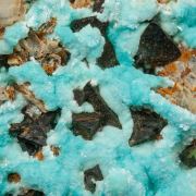 Aurichalcite with Chalcopyrite