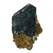 Vivianite (twinned) with Childrenite and Paravauxite