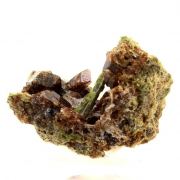 Grossular garnet + Epidote.