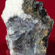 Super rare Johnsomervilleite with Jahnsite-(CaMnFe), Phosphosiderite, and Vivianite.