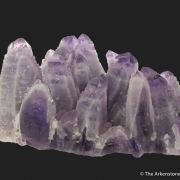 Quartz var. Amethyst with phantoms