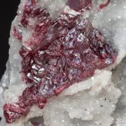 Cinnabar with Dolomite