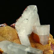 Baryte and Realgar on Orpiment