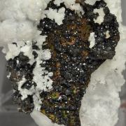 Descloizite with Calcite