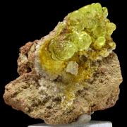 Opal var. hyalite CRAZY FLUORESCENCE