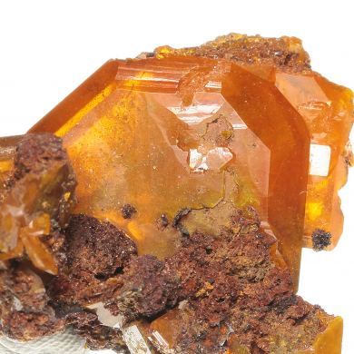 Wulfenite (stop sign crystal)