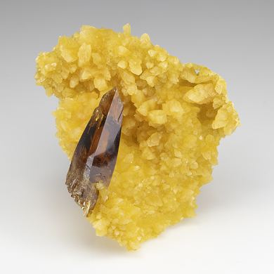 Barite with Calcite