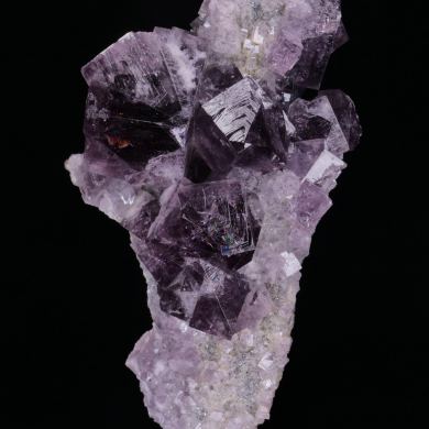 FLUORITE TWIN - El Hammam Mine, Morocco