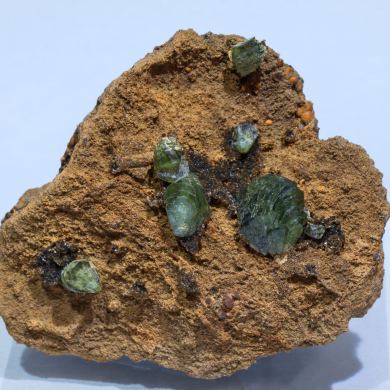 Ludlamite with Siderite
