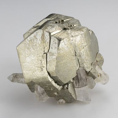 Pyrite with Quartz