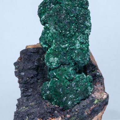 Malachite after Azurite