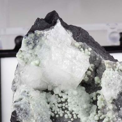Fluellite with Variscite