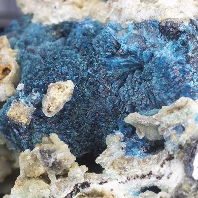 Veszelyite with Hemimorphite