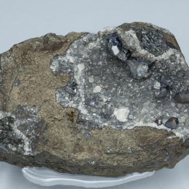 Chalcocite with Calcite