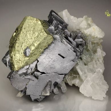CHALCOPYRITE, GALENA