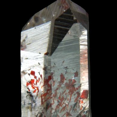 Hematite included Quartz