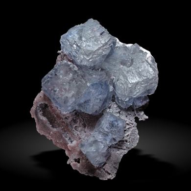 Fluorite with Quartz