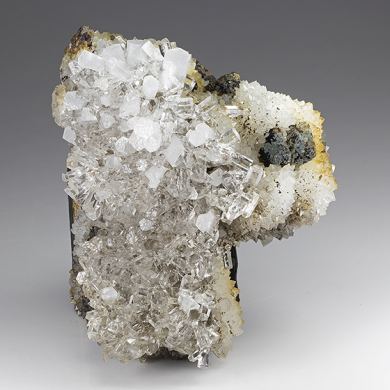 Calcite with Quartz, Fluorite