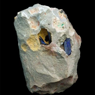 Azurite Morocco 