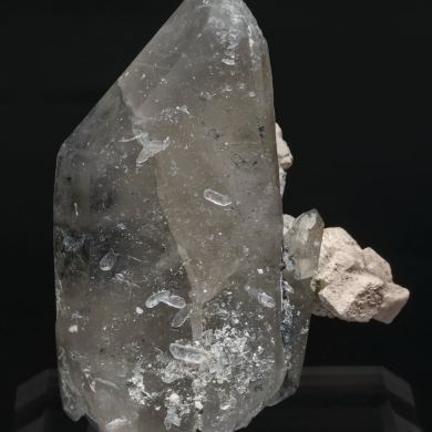 Quartz (variety smoky) with Orthoclase