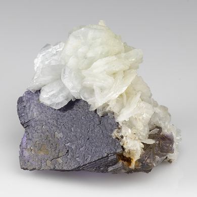 Barite with Fluorite