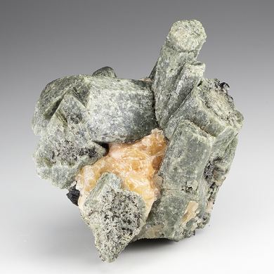 Diopside with Calcite