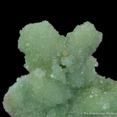 Cuprian Smithsonite, pseudo. after Cerussite