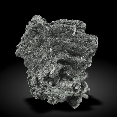 Acanthite after Polybasite