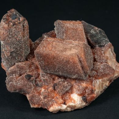 Microcline with Quartz (variety smoky)
