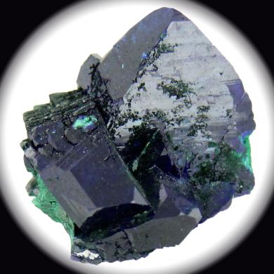 Azurite w/ Malachite