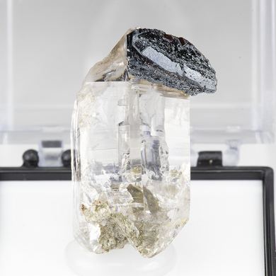 Hematite with Rutile, Quartz