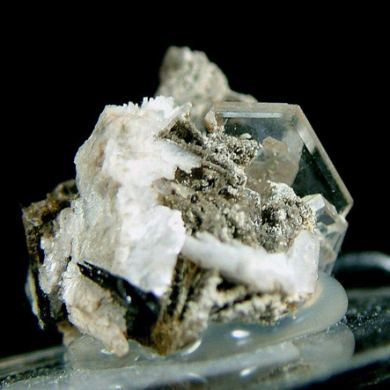 Catapleiite with Aegirine and Natrolite