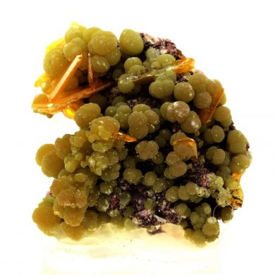 Wulfenite + Mimetite.