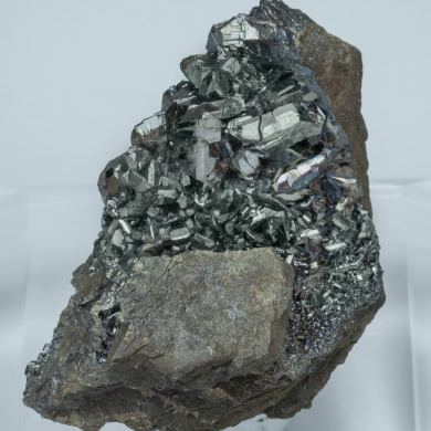 Chalcocite on Pyrite