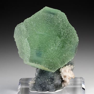 Fluorite with Quartz