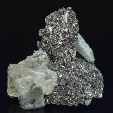 Löllingite with Arsenopyrite, Fluorite and Quartz