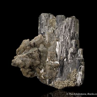 Arsenopyrite with Pyrite and Muscovite