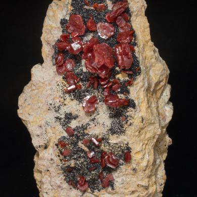 Vanadinite with Mottramite
