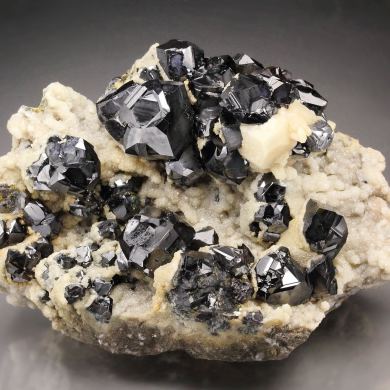 twinned SPHALERITE, GALENA